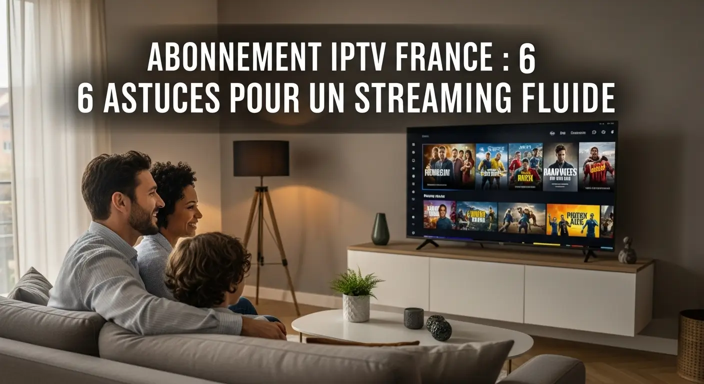 Abonnement IPTV France 6 Astuces Pour Un streaming Fluide
