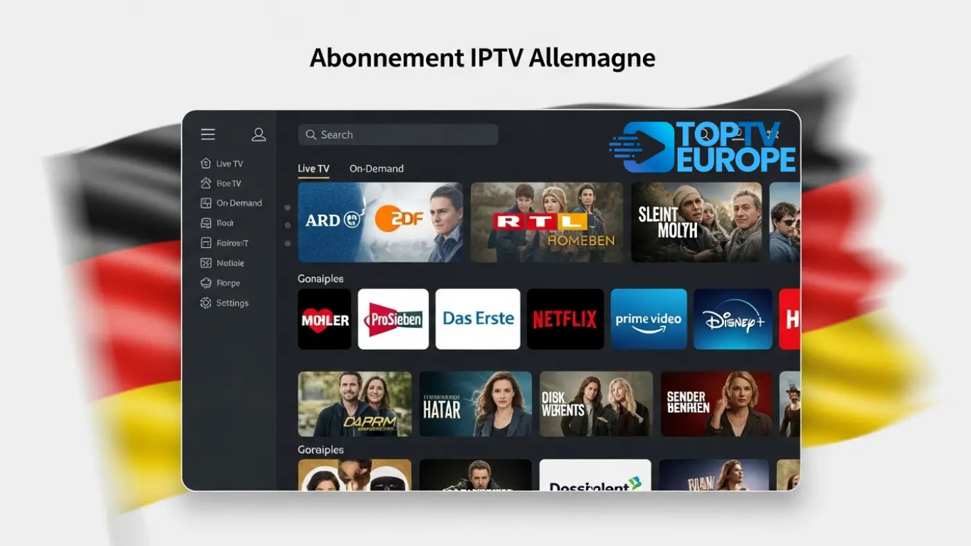 Abonnement IPTV Allemagne 