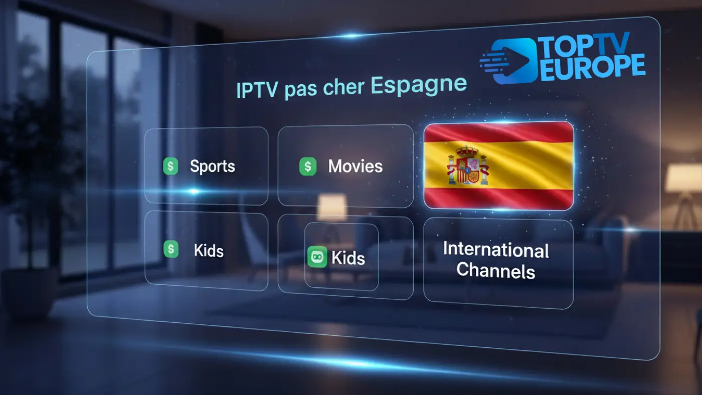 Pourquoi opter pour un IPTV pas cher Espagne ? 3 avantages clés IPTV pas cher Espagne 1